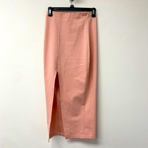 Windsor Pink Tea Length Skirt